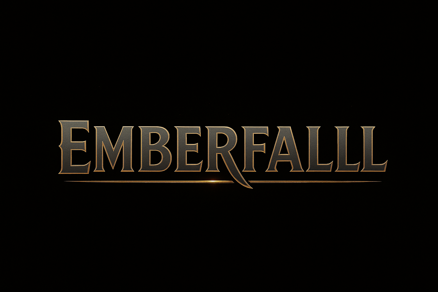 Logo do jogo Emberfalll